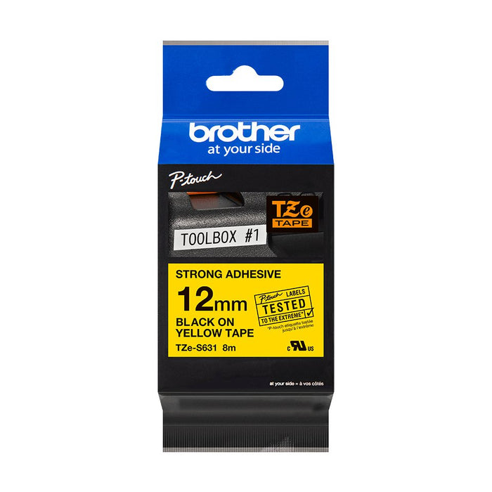 EAN 0012502626350 - Brother TZE-S631 cinta para impresora de etiquetas TZ imagen 2