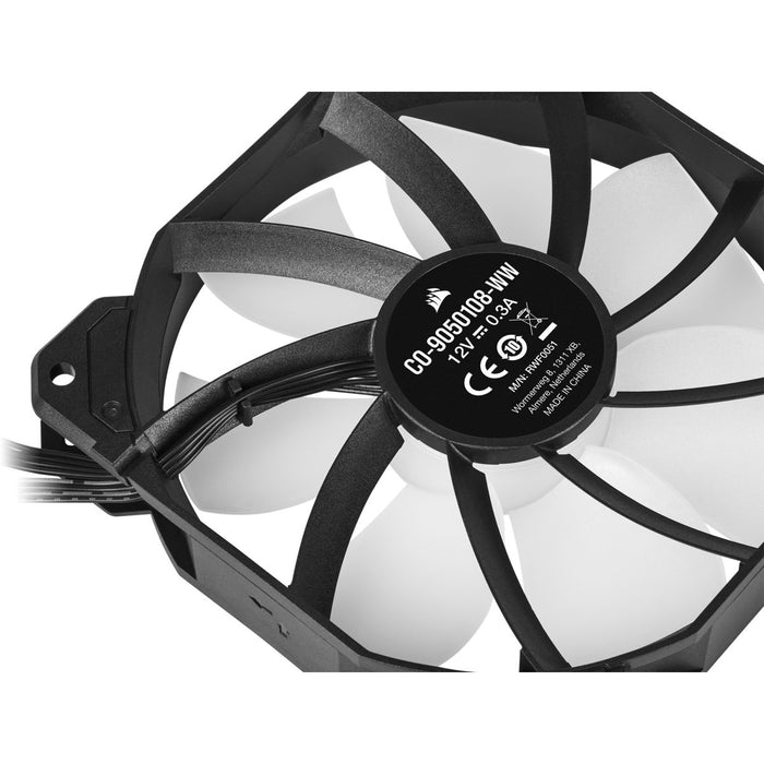 EAN 840006636649 - Corsair SP120 RGB ELITE Carcasa del ordenador Ventilador 12 cm Negro 1 pieza(s) imagen 9