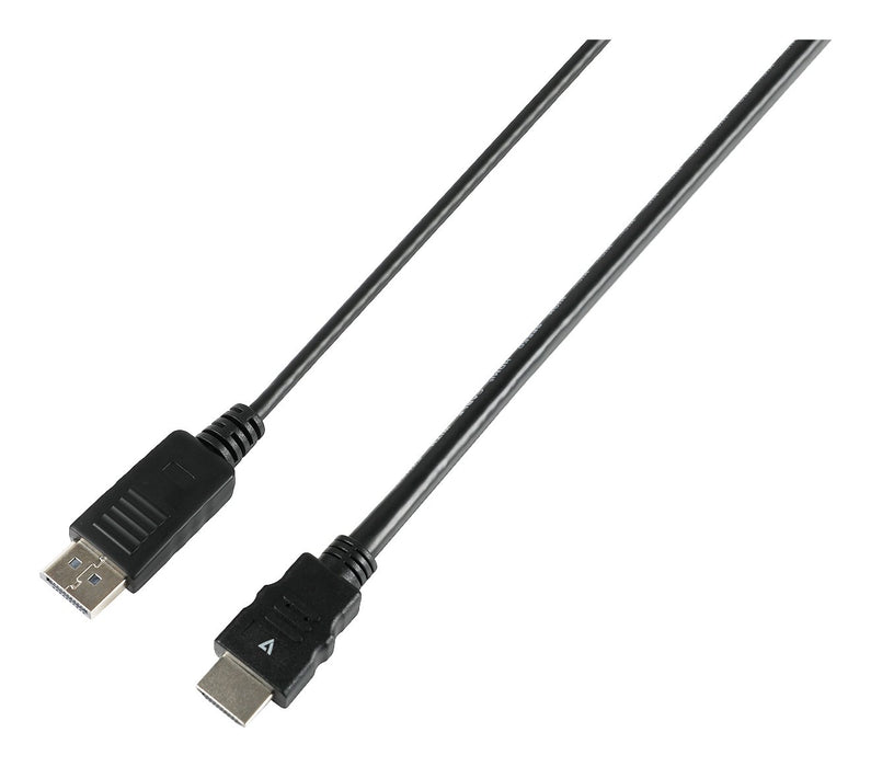 EAN 0662919121728 - V7 V7DP14HDMI21-1M-BLK adaptador de cable de vídeo imagen 3