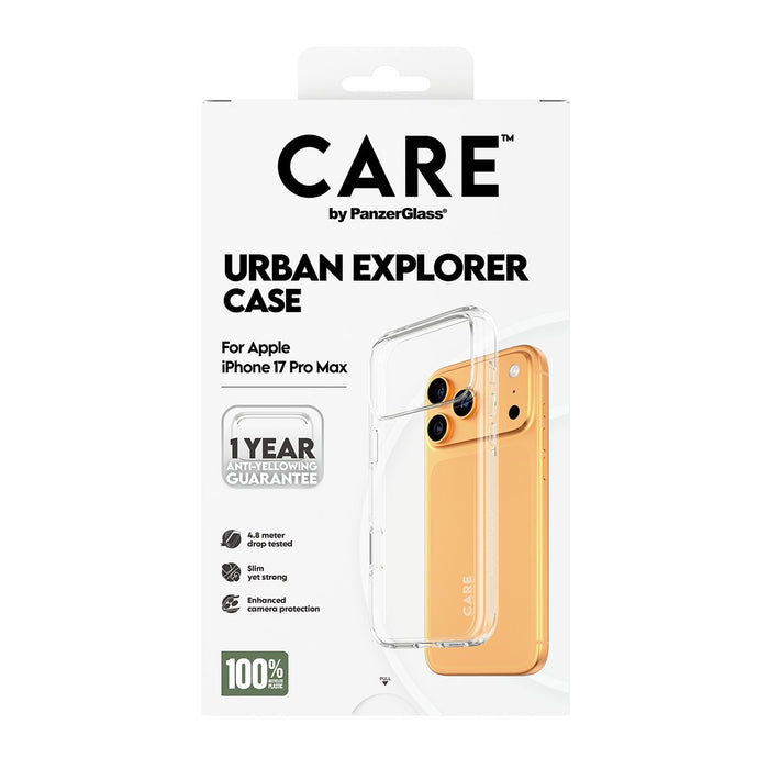 EAN 5715685027024 - PanzerGlass CARE™ by ® Urban Explorer Case Transparent iPhone 17 Pro Max funda para teléfono móvil Transp imagen 3