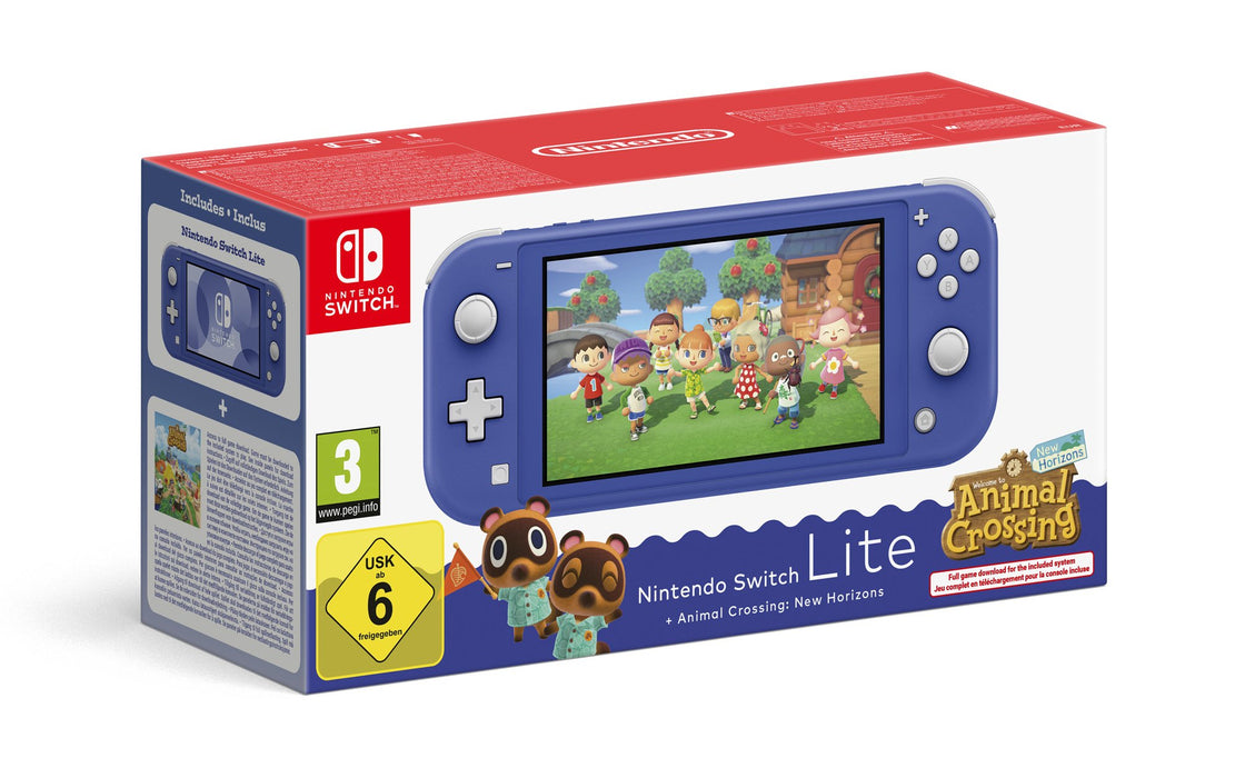 EAN 0045496546144 - Nintendo Switch Animal Crossing videoconsola portátil 14 cm (5.5") 32 GB Pantalla táctil Wifi Azul imagen 1