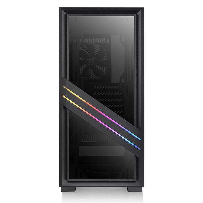 EAN 4713227526449 - Thermaltake Versa T35 TG RGB Midi Tower Negro imagen 2