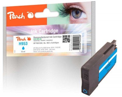 EAN 7640460544428 - Peach PI300-922 cartucho de tinta 1 pieza(s) Compatible Rendimiento estándar Cian imagen 1