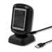 EAN 5901878508641 - Qoltec 50864 lector de código de barras Lector de códigos de barras fijo 1D/2D LED Negro imagen 1