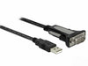 EAN 4043619663231 - DeLOCK 66323 cable de serie Negro USB tipo A DB-9 imagen 3