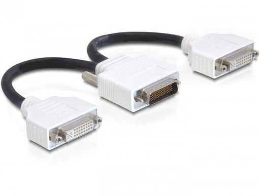 EAN 4043619652815 - DeLOCK 65281 adaptador de cable de vídeo 0,2 m DMS 2 x DVI Negro imagen 1