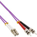 EAN 4043718248674 - InLine 88507P Cable de fibra óptica e InfiniBand 7,5 m 2x LC 2x ST Púrpura imagen 1