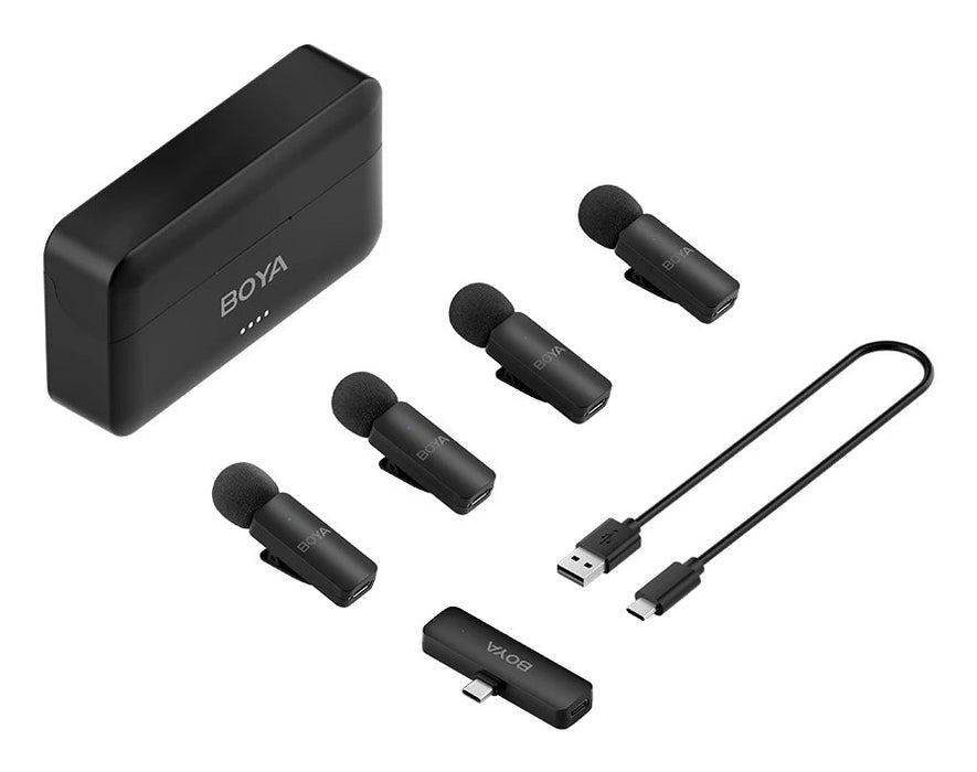 EAN 6974700654679 - BOYA BY-V4U Negro Micrófono con pinza de enganche imagen 6