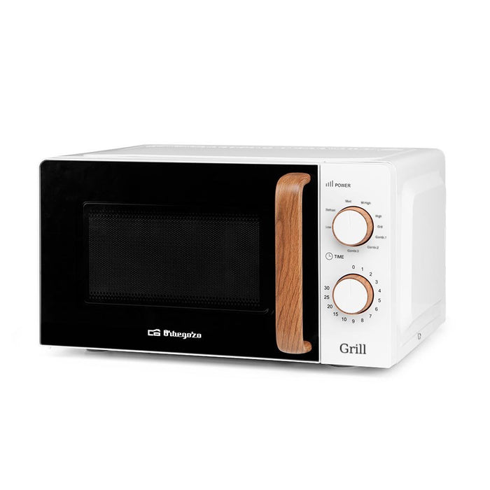 EAN 8435568405684 - Orbegozo MIG 2142 microondas Blanco Microondas con grill Encimera 20 L 700 W imagen 3