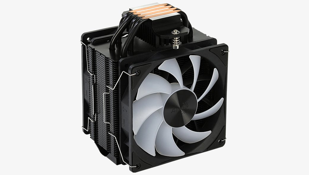 EAN 4711099470969 - Aerocool Rime 4 Dual Procesador Refrigerador de aire 12 cm Negro 1 pieza(s) imagen 2