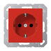 EAN 4011377057579 - JUNG A 1520 BF RT caja de tomacorriente Tipo F Rojo imagen 1