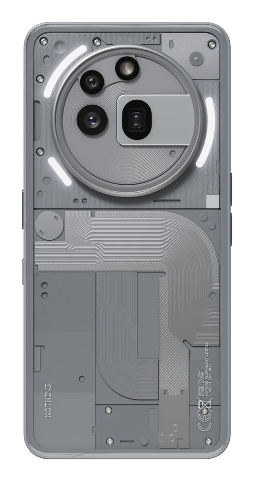 EAN 6974434224438 - Nothing Phone (3a) Pro 17,2 cm (6.77") SIM doble Android 15 5G USB Tipo C 12 GB 256 GB 5000 mAh Gris imagen 3