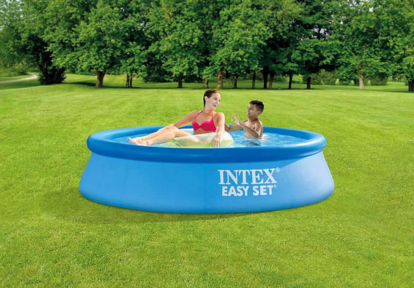 EAN 6941057420509 - Intex 28106NP piscina sobre suelo Piscina hinchable Círculo 1942 L Azul imagen 3