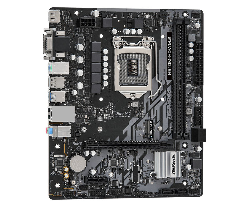 EAN 4710483934247 - Asrock H510M-HDV/M.2 Intel H510 LGA 1200 (Socket H5) micro ATX imagen 4