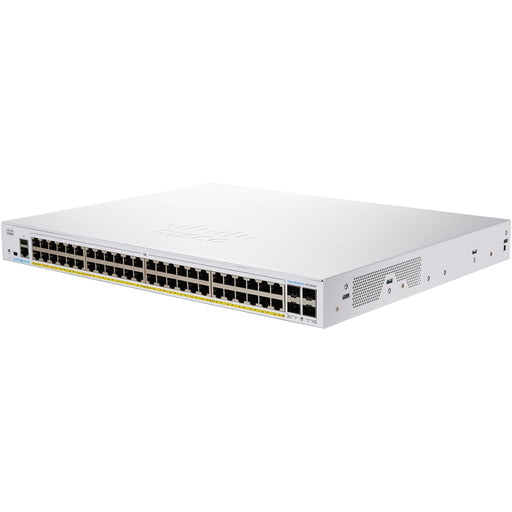EAN 0889728493970 - Cisco CBS250-48P-4G Gestionado L3 Gigabit Ethernet (10/100/1000) Energía sobre Ethernet (PoE) 1U Gris imagen 1