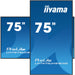 EAN 4948570123483 - iiyama LH7575UHS-B1AG pantalla de señalización Pantalla plana para señalización digital 190,5 cm (75") LC imagen 5