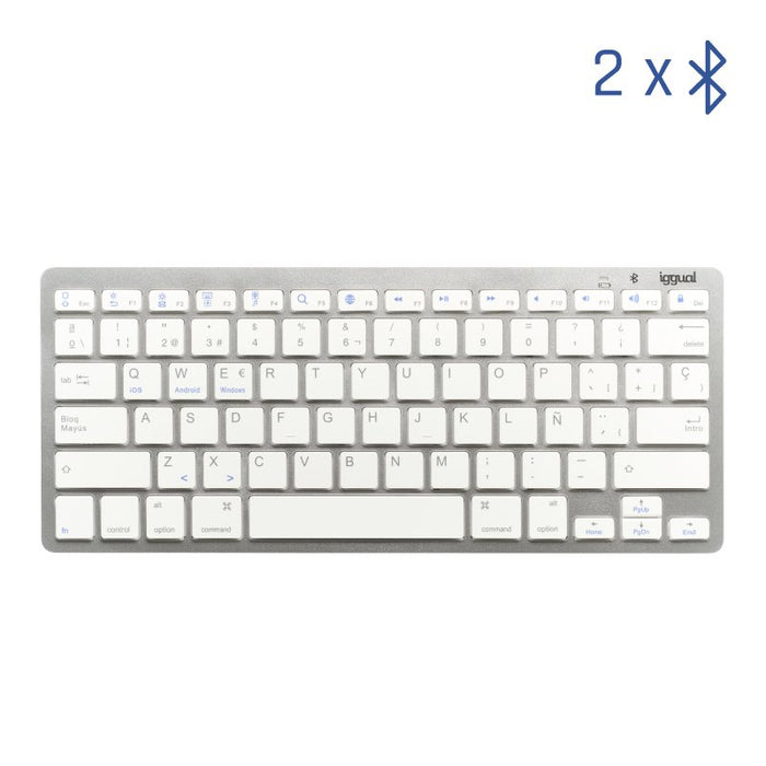 EAN 8435364316788 - iggual TKL-BK teclado Universal QWERTY Español imagen 1