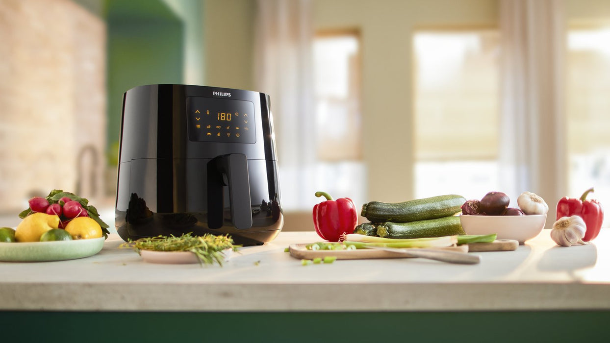 EAN 8710103972143 - Philips 3000 series HD9270/96 freidora Sencillo 6,2 L 2000 W Freidora de aire caliente Negro imagen 6