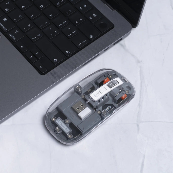 EAN 5453003787372 - XtremeMac XWH-ALM2-13 ratón Universal Bluetooth Laser 2400 DPI imagen 3