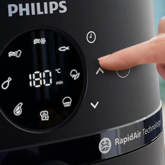 EAN 8720389034848 - Philips 2000 series NA220/00 freidora Sencillo Independiente 1500 W Freidora de aire caliente Negro imagen 4