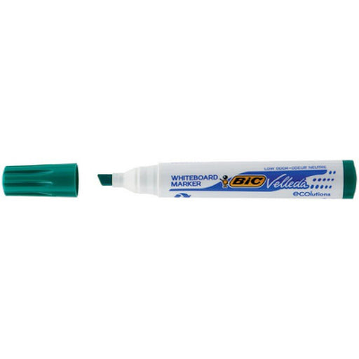 EAN 3086121751028 - BIC Velleda Whiteboard Marker 1751 marcador 12 pieza(s) Punta de cincel Verde imagen 1