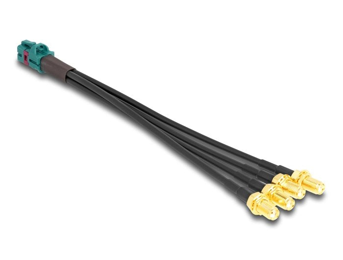 EAN 4043619901272 - DeLOCK 90127 cable coaxial 0,2 m Negro imagen 2