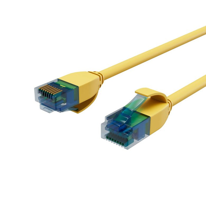 EAN 4017538083135 - shiverpeaks BS08-22042 cable de red Amarillo 3 m Cat6 U/UTP (UTP) Alrededor imagen 2