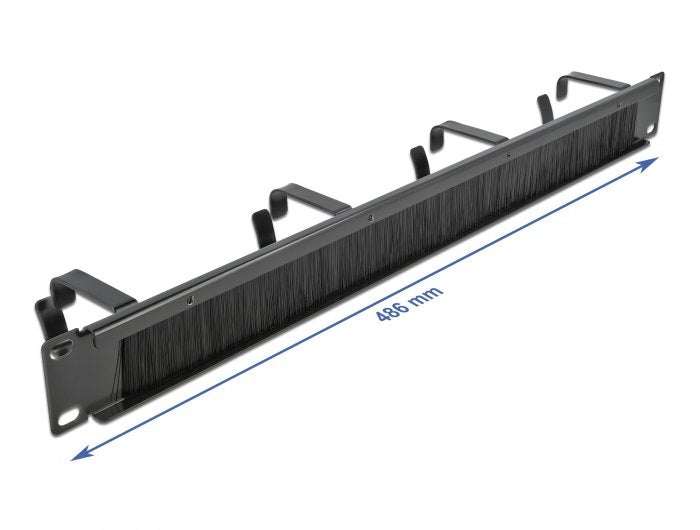 EAN 4043619664894 - DeLOCK 66489 accesorio de bastidor Panel pasacables con cepillo imagen 2