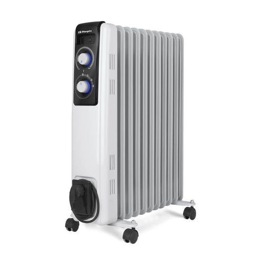 EAN 8436044537028 - Orbegozo RF 2500 Interior Negro, Blanco 2500 W Radiador de aceite eléctrico imagen 1