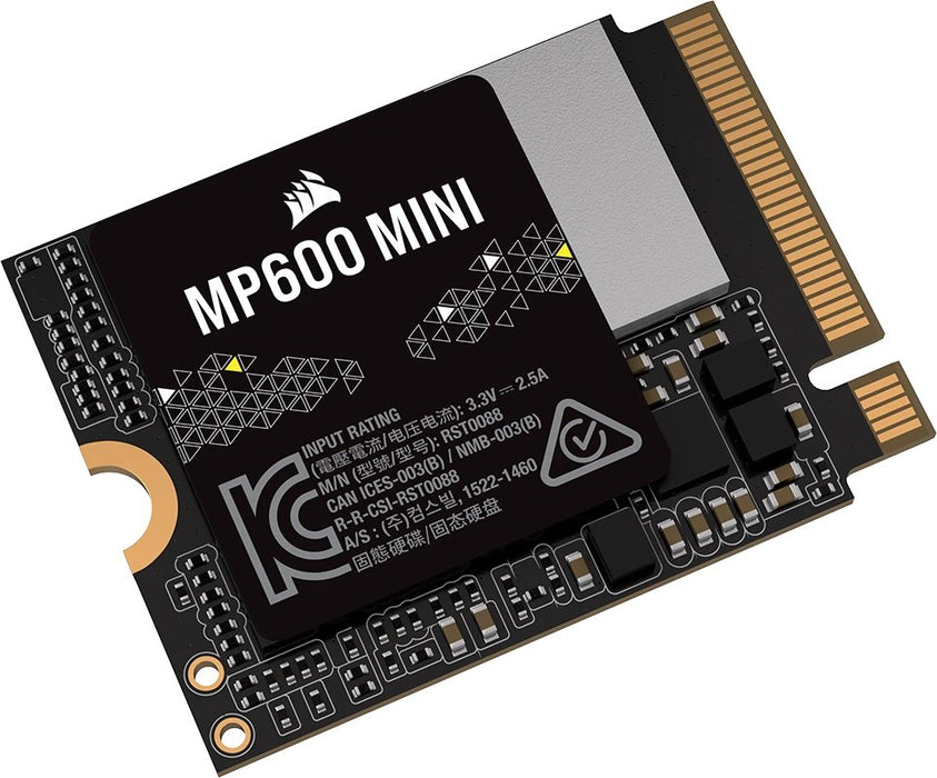 EAN 0840006688778 - Corsair MP600 Mini 1 TB M.2 PCI Express 4.0 NVMe 3D TLC NAND imagen 3