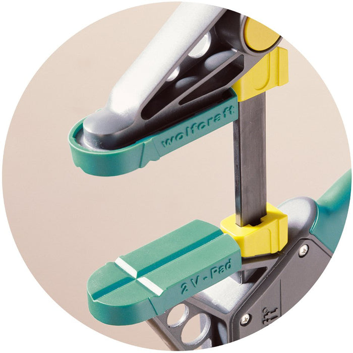 EAN 4006885303201 - wolfcraft GmbH 3032000 abrazadera Abrazadera de barra 45 cm Verde, Gris, Amarillo imagen 9