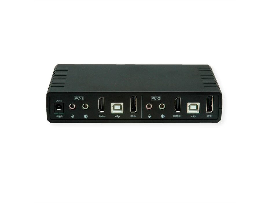 EAN 7630049634794 - ROLINE 14.01.3047 interruptor KVM Negro imagen 2