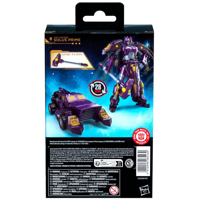 EAN 5010996285430 - Transformers Age of the Primes Deluxe Class The Thirteen Solus Prime imagen 5