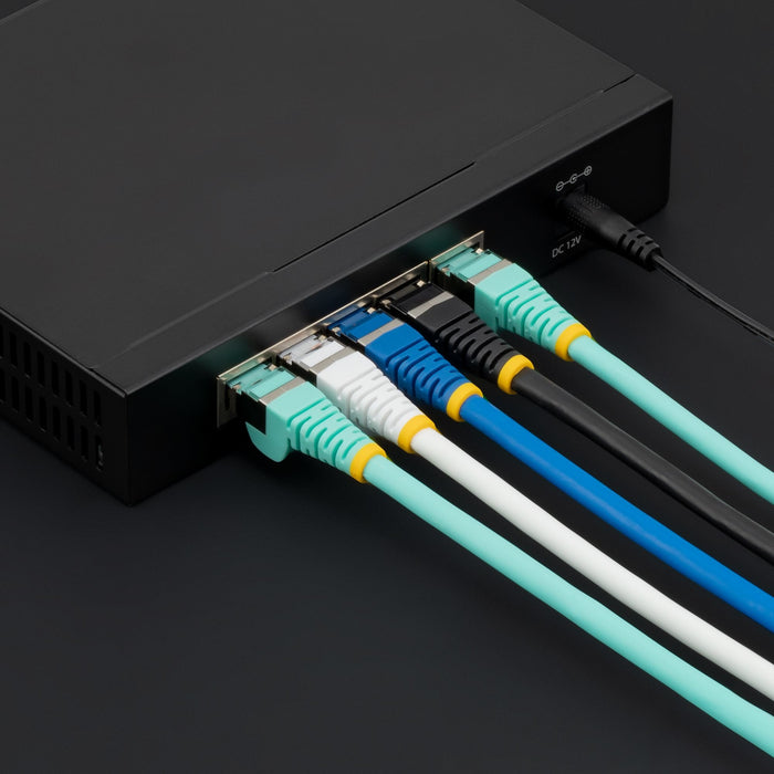 EAN 65030898119 - StarTech.com NLAQ-7M-CAT6A-PATCH cable de red Color aguamarina S/FTP (S-STP) imagen 5