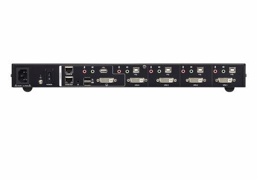 EAN 4719264646867 - ATEN CM1164A interruptor KVM Montaje en rack Negro imagen 2