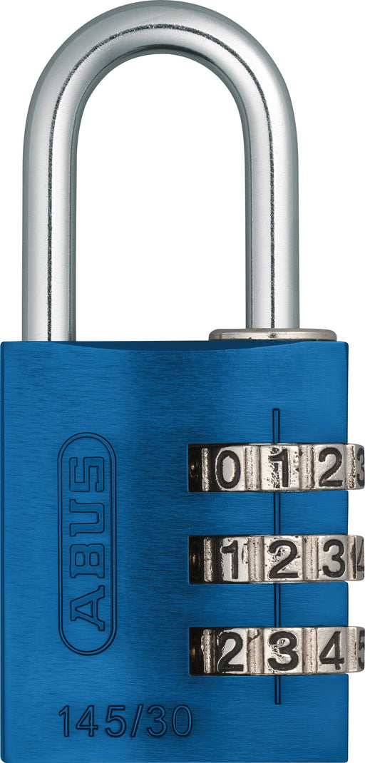 EAN 4003318466144 - ABUS ABVS46614 Vorhängeschloss 31.5 mm Blau Zahlenschloss imagen 1