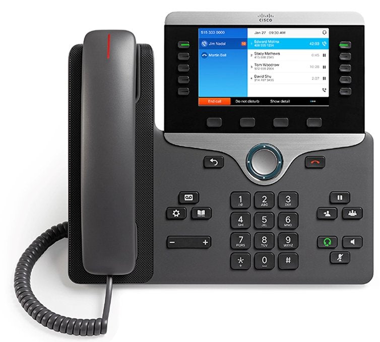 EAN 0882658698514 - Cisco 8841 teléfono IP Carbón vegetal imagen 1