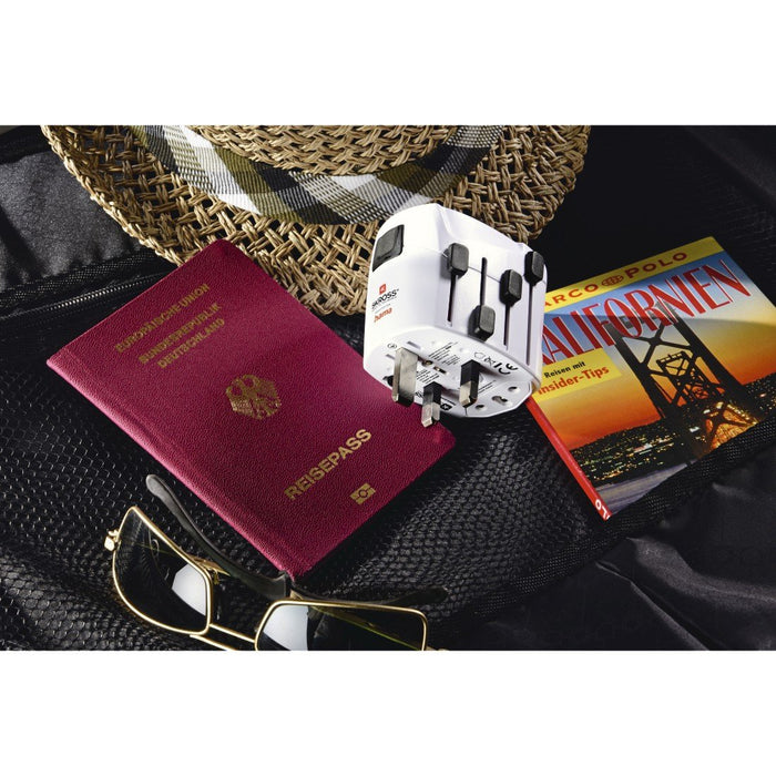 EAN 4047443491381 - Hama World Travel Pro adaptador de enchufe eléctrico Universal Blanco imagen 13