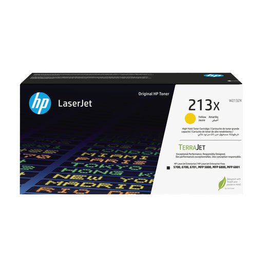 EAN 0195122822644 - HP 213X Ylw Original LaserJet Toner Crtg cartucho de tóner 1 pieza(s) imagen 1