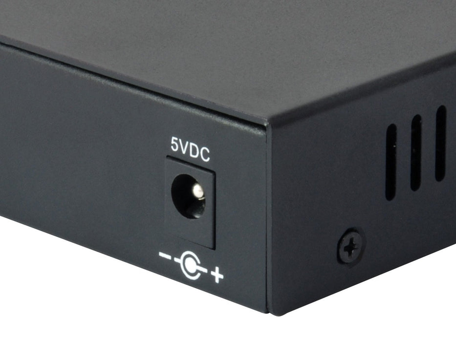 EAN 4015867209301 - LevelOne GVT-0500 convertidor de medio 10000 Mbit/s Negro imagen 4