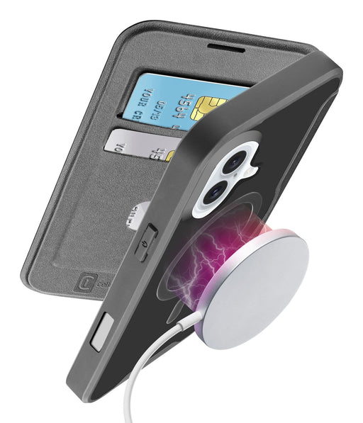 EAN 8018080483790 - Cellularline 8018080483790 funda para teléfono móvil 15,5 cm (6.1") Folio Negro imagen 1
