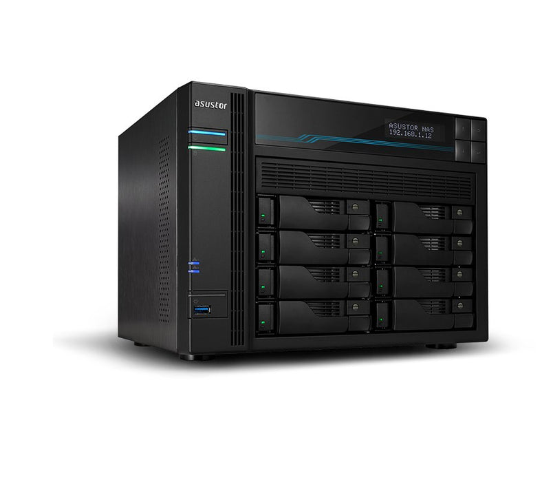 EAN 4710474831210 - Asustor AS6508T NAS Torre Intel Atom® C3538 8 GB DDR4 0 TB ADM Negro imagen 1