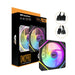 EAN 4711527005374 - darkFlash DF-DM12PRO-B-ES1 accesorio o pieza de sistema de refrigeración para ordenador Módulo de ventila imagen 12