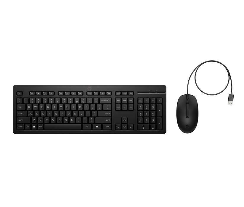EAN 0198701790938 - HP 225 Wired Mouse and Keyboard Combo G2 teclado Ratón incluido Oficina USB Negro imagen 4