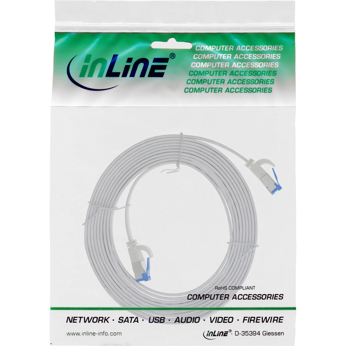 EAN 4043718295135 - InLine 75701W cable de red Blanco 1 m Cat6a U/FTP (STP) Plano imagen 3