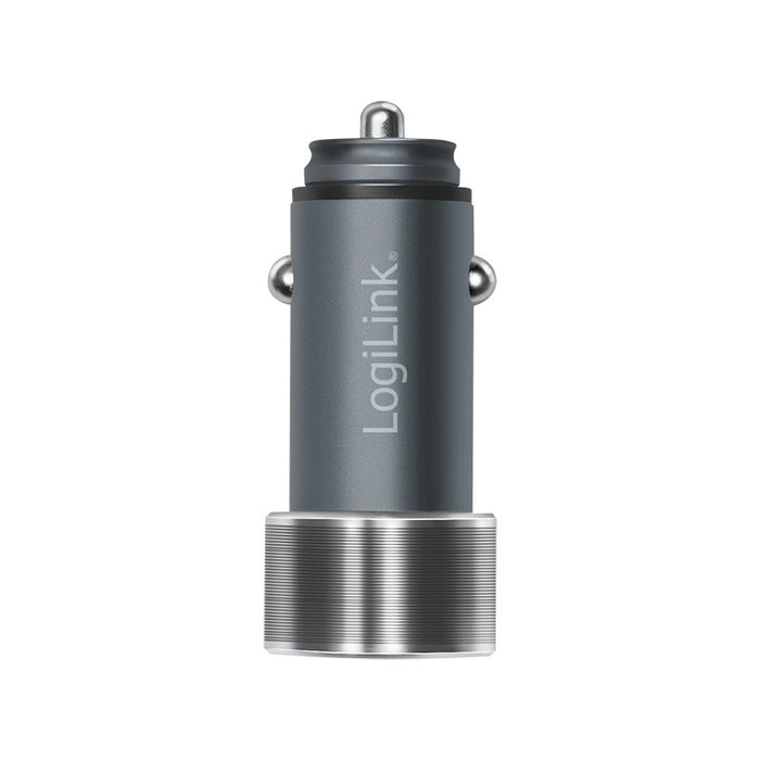 EAN 4052792061130 - LogiLink PA0252 cargador de dispositivo móvil Universal Gris Encendedor de cigarrillos Carga rápida Auto imagen 5