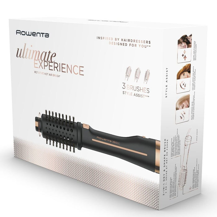 EAN 3121040072998 - Rowenta Ultimate Experience CF9620 Cepillo de aire caliente Caliente Negro, Cobre 750 W imagen 16