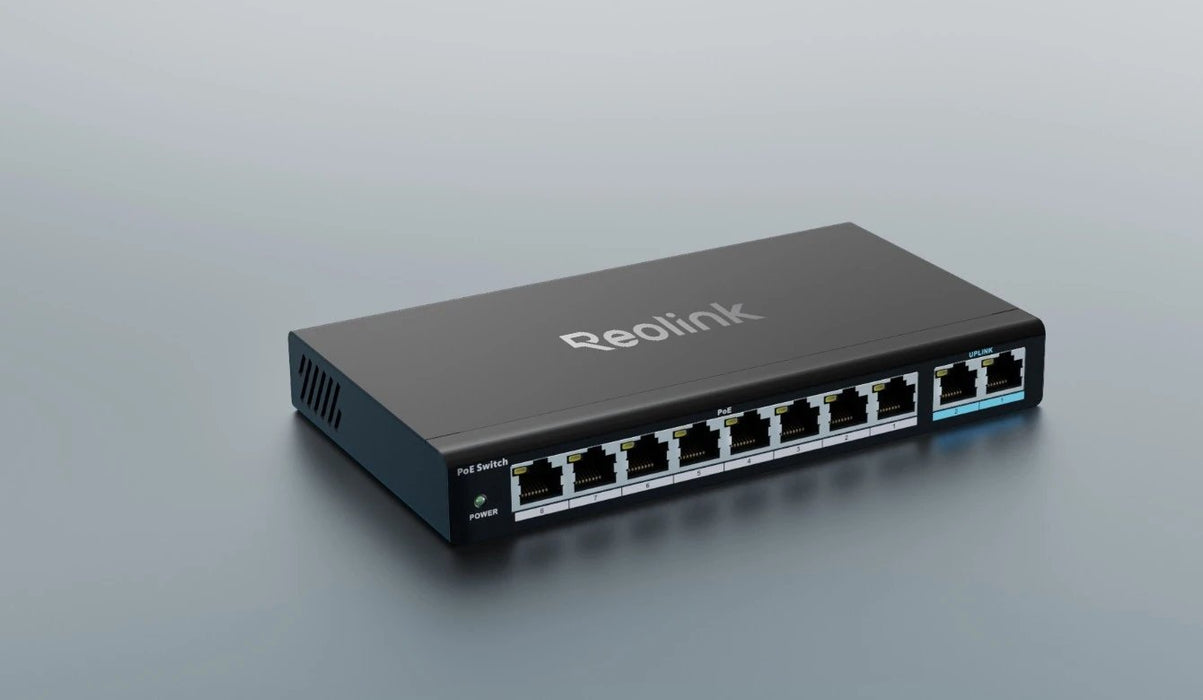 EAN 6975253986293 - Reolink 8 PORT POE SWITCH 120W No administrado Gigabit Ethernet (10/100/1000) Energía sobre Ethernet (PoE imagen 1