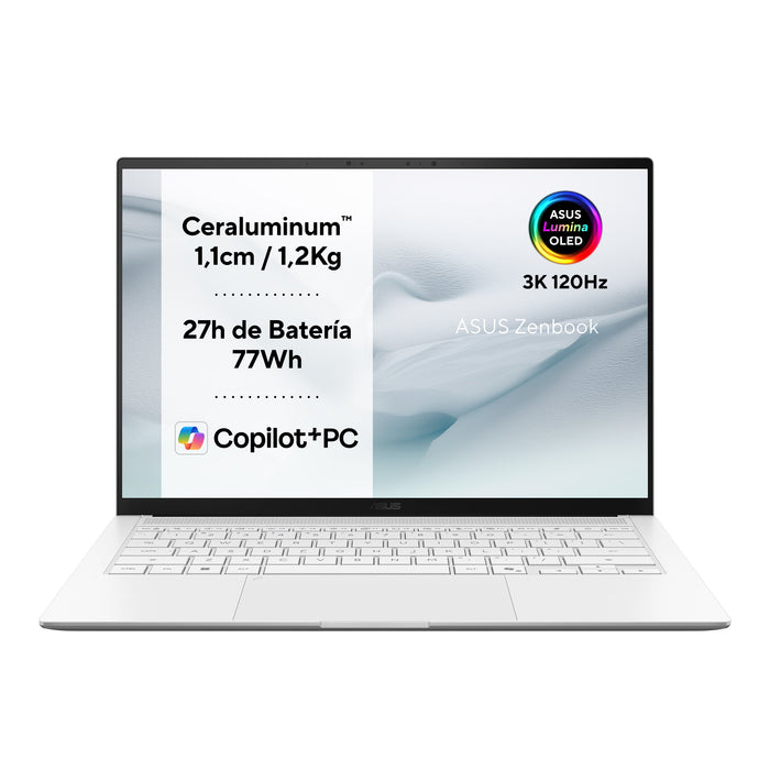 EAN 4711636425773 - ASUS Zenbook S14 UX5406AA-SU248W Copilot+ PC 35,6 cm (14") Pantalla táctil LPDDR5x-SDRAM Wi-Fi 7 (802.11b imagen 2