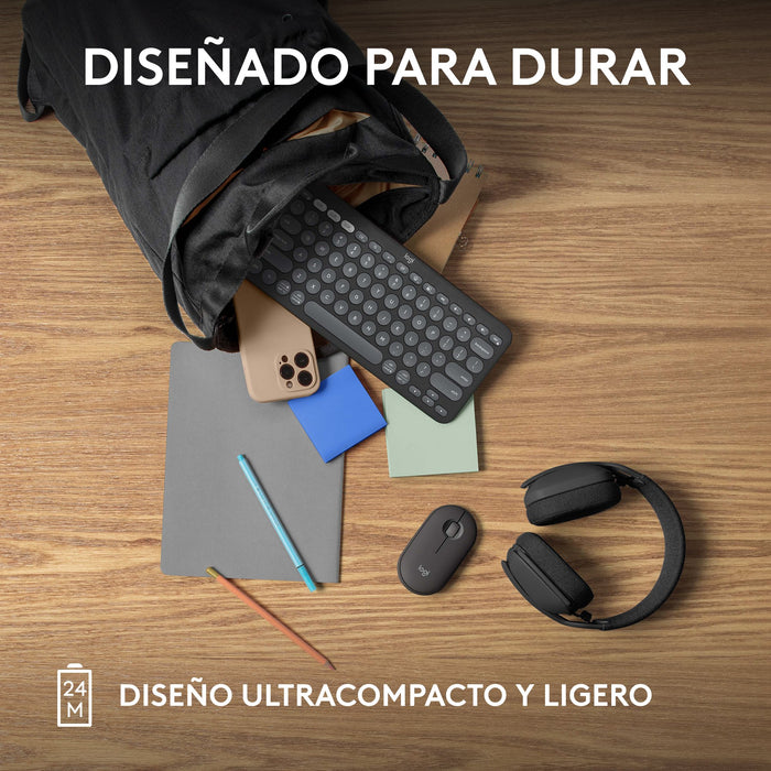 EAN 5099206110427 - Logitech 910-007015 ratón Viajes Ambidextro RF Wireless + Bluetooth Óptico 4000 DPI imagen 14